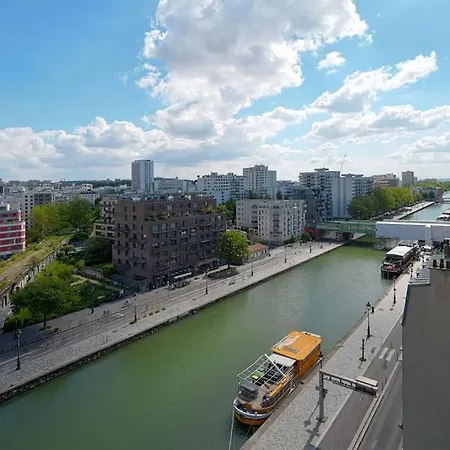 Ensoleille Canal Ourcq *